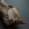 山料和田玉吉祥如意吊坠-红掌柜