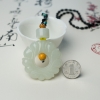 山料和田白玉吊坠-红掌柜