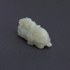 籽料青白玉马吊坠-红掌柜