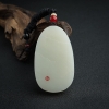 新疆天然籽料和田玉佛吊坠 - 红掌柜