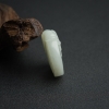 新疆籽料和田玉青白玉吊坠-红掌柜