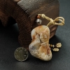 天然籽料和田玉兵马俑吊坠 - 红掌柜
