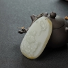 和田白玉籽料观音吊坠-红掌柜