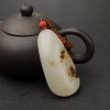 新疆和田玉籽料山水意境吊坠-红掌柜