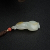 籽料和田白玉葫芦吊坠-红掌柜