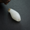 天然和田白玉玉兰花吊坠-红掌柜
