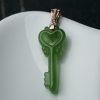 俄罗斯和田玉钥匙项链-红掌柜