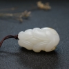 籽料和田白玉貔貅-红掌柜
