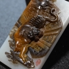 和田玉虎虎生威吊坠-红掌柜