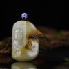 新疆和田玉童子吊坠-红掌柜
