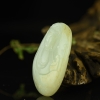 籽料和田青白玉吊坠-红掌柜