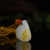新疆天然籽料和田白玉吊坠-红掌柜