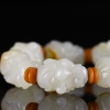 新疆籽料和田白玉十八罗汉单圈手串-红掌柜