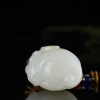 新疆籽料和田白玉貔貅吊坠-红掌柜