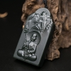 天然山料和田青玉地藏王吊坠-红掌柜