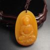 黄龙玉大日如来吊坠-红掌柜