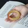 山料俏色黄龙玉手镯-红掌柜