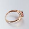 斯里兰卡天然红宝石戒指 - 红掌柜