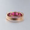 金镶钻红宝石戒指 - 红掌柜