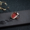 朱红珊瑚戒指-红掌柜