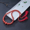 MOMO橘色珊瑚塔链-红掌柜