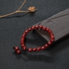 正红珊瑚桶珠手串-红掌柜