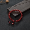 阿卡正红珊瑚桶珠手串-红掌柜