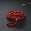 阿卡正红珊瑚桶珠佛珠-红掌柜