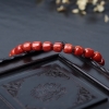 阿卡正红珊瑚桶珠手链-红掌柜