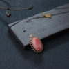 深水粉色珊瑚吊坠-红掌柜