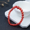 阿卡珊瑚单圈手串-红掌柜