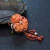 台湾天然珊瑚花项链-红掌柜
