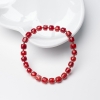 阿卡珊瑚桶珠单圈手串-红掌柜
