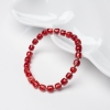 珊瑚桶珠单圈手串-红掌柜