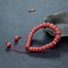 MOMO珊瑚桶珠单圈手串-红掌柜