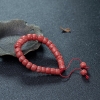 珊瑚桶珠单圈手串-红掌柜