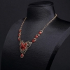 日本天然阿卡正红珊瑚项链-红掌柜