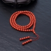 意大利沙丁朱红珊瑚108佛珠-红掌柜
