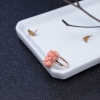 金镶深水粉色珊瑚貔貅戒指-红掌柜