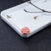 18K金镶深水粉色珊瑚花戒指-红掌柜