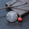 沙丁珊瑚圆珠挂坠-红掌柜