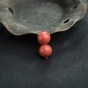 沙丁红珊瑚圆珠对珠-红掌柜