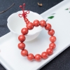 MOMO橘色珊瑚单圈手串-红掌柜