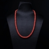 沙丁橘红珊瑚算盘珠长链-红掌柜