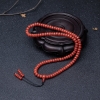 橘红珊瑚算盘珠长链-红掌柜
