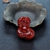 日本天然阿卡牛血红珊瑚佛吊坠-红掌柜