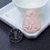 天然红珊瑚鸟语花香吊坠-红掌柜
