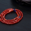 天然红珊瑚苹果珠佛珠-红掌柜