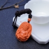 橘色珊瑚黄财神吊坠-红掌柜