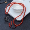 阿卡红珊瑚佛珠-红掌柜
